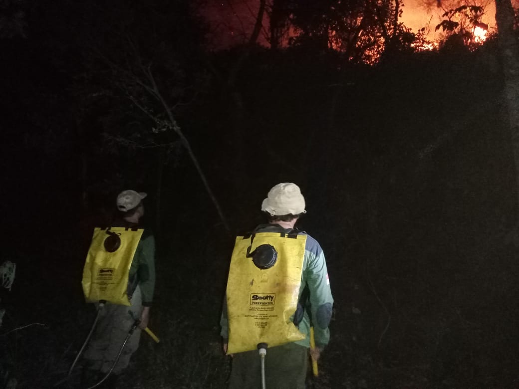 Kebakaran Gunung Ciremai, Minggu 25 September 2022