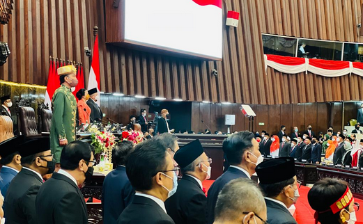 Makna Baju Adat Paksian dari Bangka Belitung yang Dikenakan Jokowi di Sidang Tahunan MPR