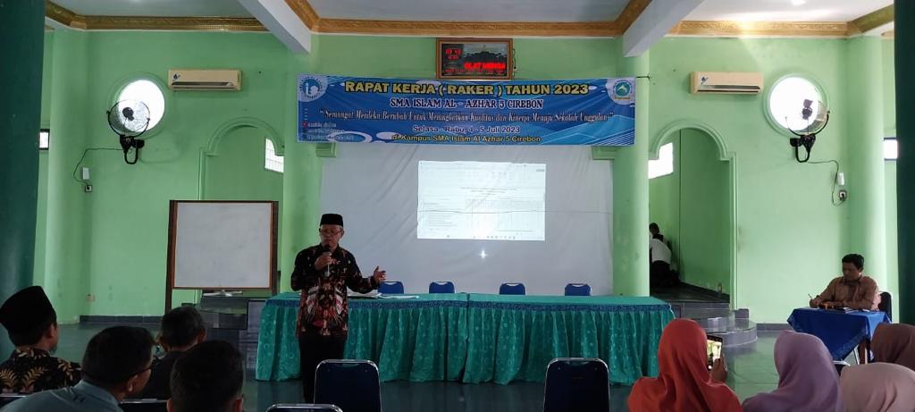 Gelar Raker, SMA Islam Al Azhar 5 Cirebon Siapkan Program Unggulan 