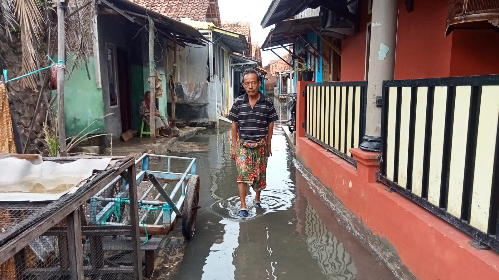 Banjir Rob di Mundu Pesisir Cirebon, Situasi Terkini Mulai Surut