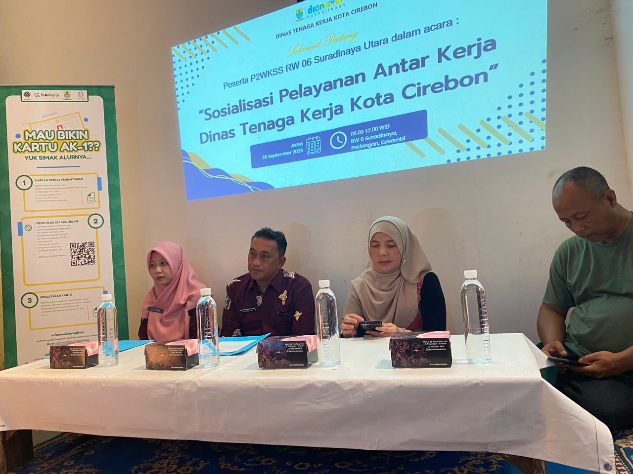 Disnaker Sosialisasi Antar Kerja 