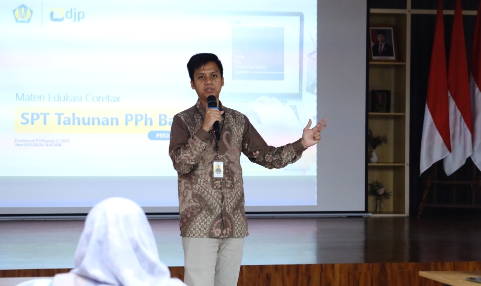 Kanwil DJP Jawa Barat II Gelar Sosialisasi Coretax, Targetkan 1200 Wajib Pajak