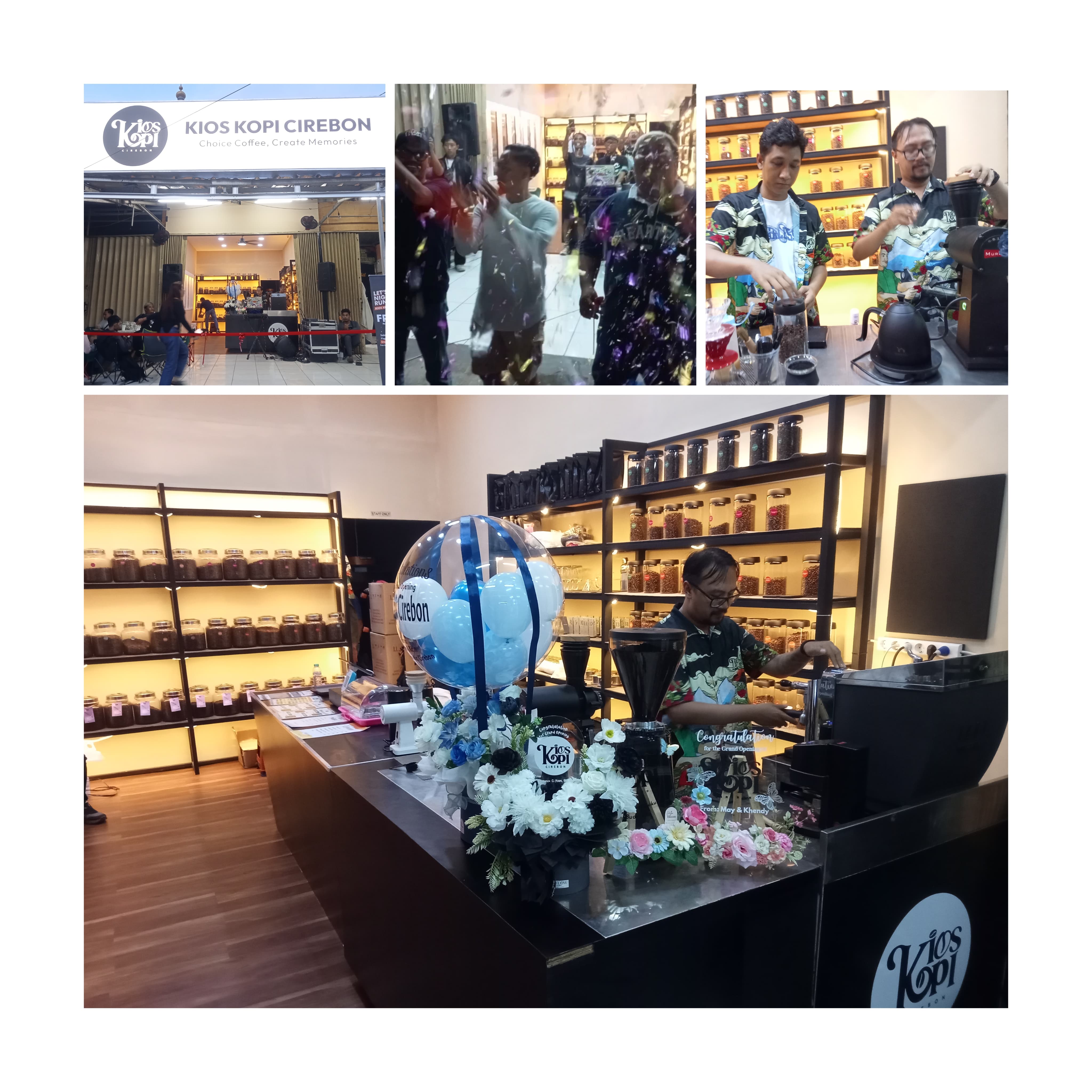 Kopi Rp10 Ribuan dengan 43 Pilihan? Ini Dia Kios Kopi Cirebon yang Baru Saja Dibuka