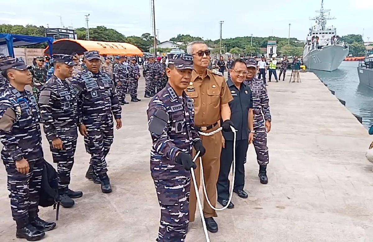 TNI AL Gelar Penyelaman WRECKSHIP KRI Gajah Mada di laut Cirebon