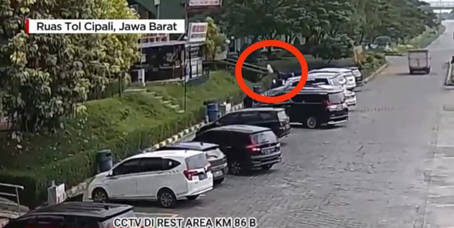 CCTV Brigadir J di Jalan Tol Cipali, Lihat yang Terjadi di Rest Area KM 86