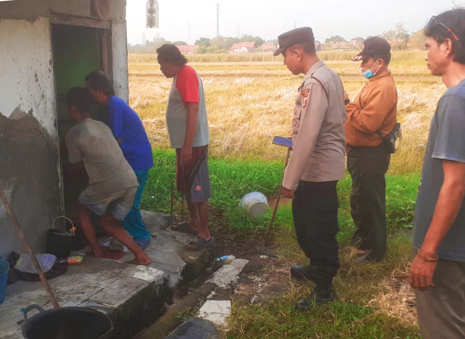 Warga Desa Kanci Kulon Ditemukan Tewas, Kuat Dugaan Terkena Sengatan Listrik