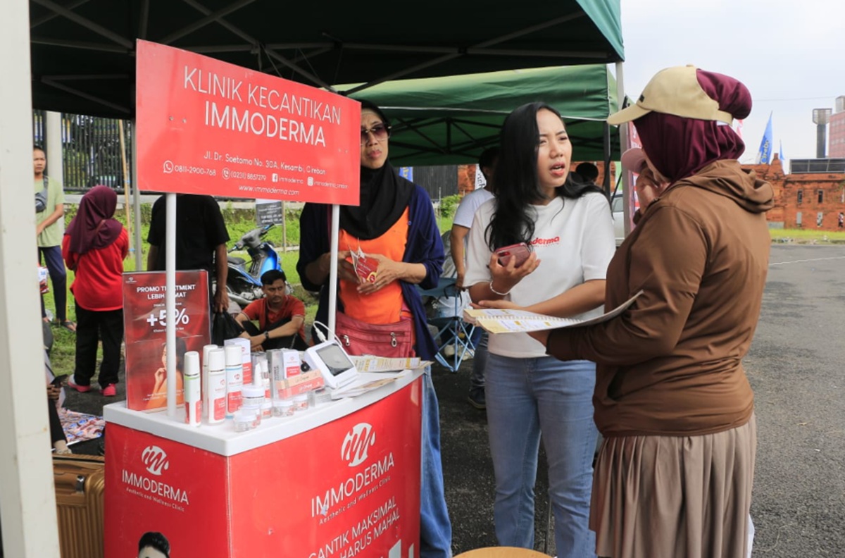 Immoderma Cirebon Tebar Promo Hingga 60 Persen, Peserta Senam Radar Cirebon Dapat Diskon Tambahan