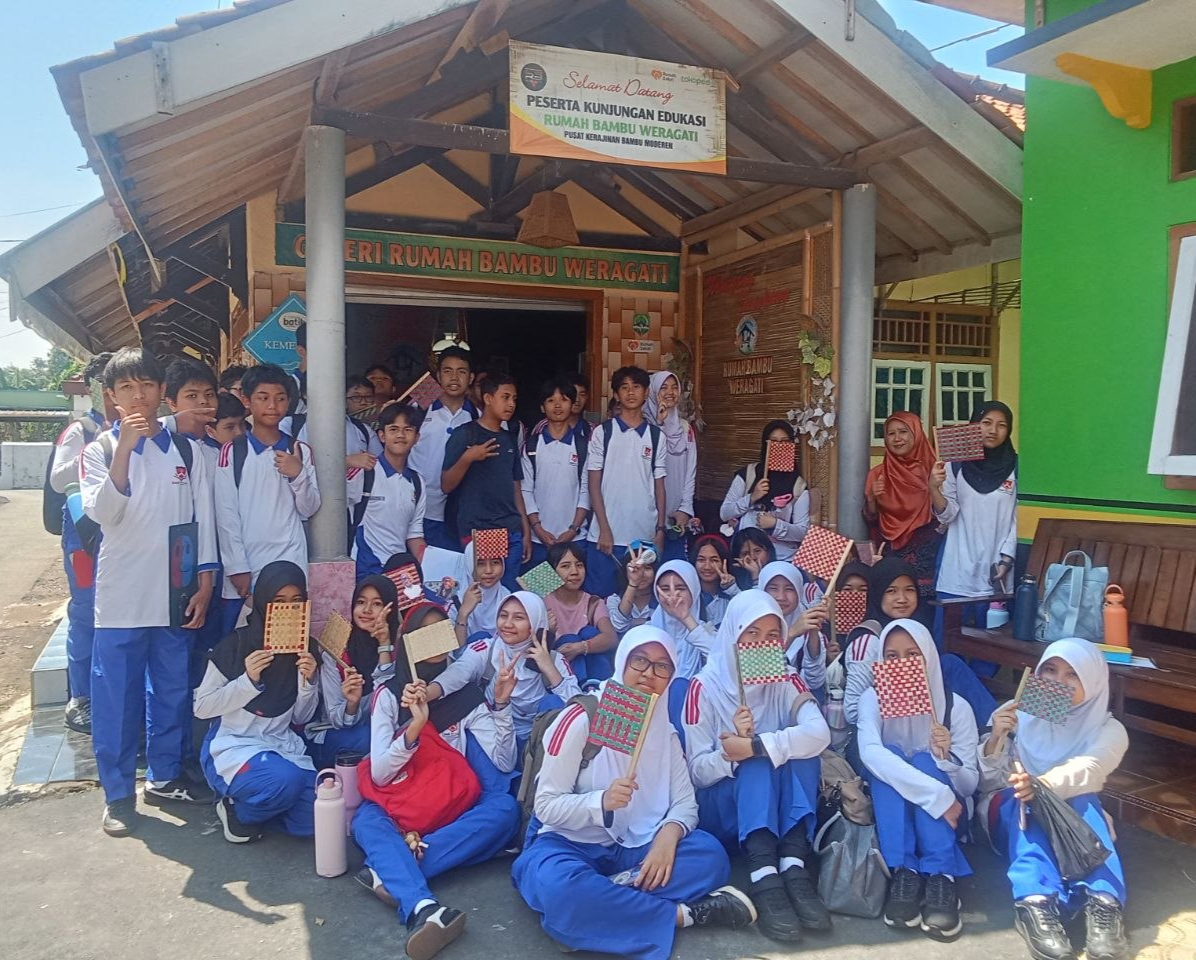 Rumah Bambu Weragati Jadi Destinasi Wisata Edukatif