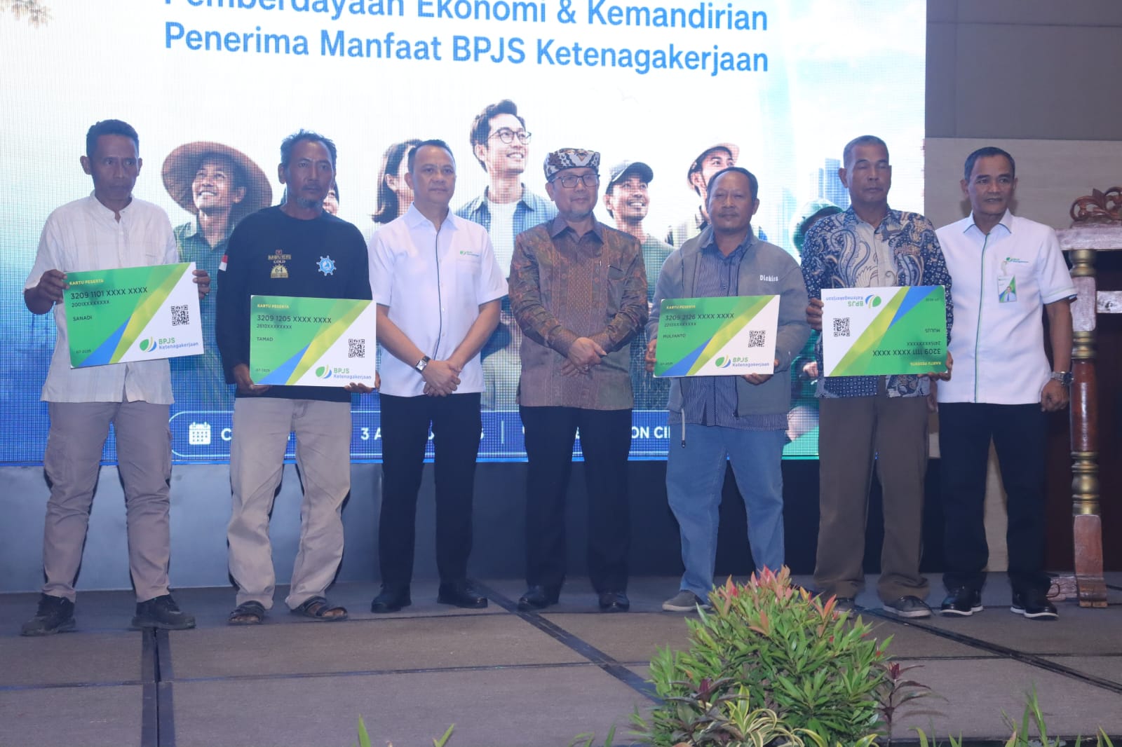 Bupati Cirebon Apresiasi Program PEKA BPJS Ketenagakerjaan dan BSI untuk Kemandirian Ekonomi Ahli Waris
