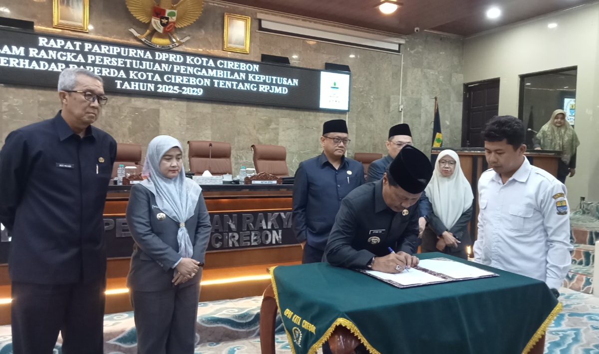 RPJMD Kota Cirebon Telah Disetujui, Begini Pernyataan Walikota Edo