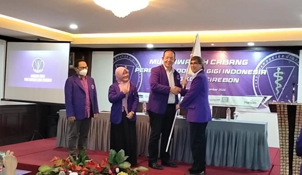 Drg Eduard Charles Matindas Sp.Pros Kembali Terpilih Sebagai ketua PDGI Kota Cirebon