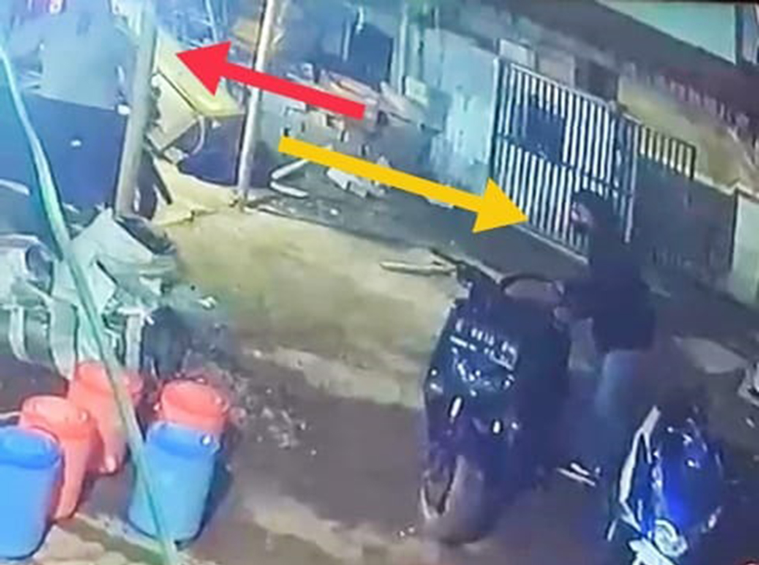 Maling Gondol Dua Sepeda Motor Sekaligus, Terjadi di Waled