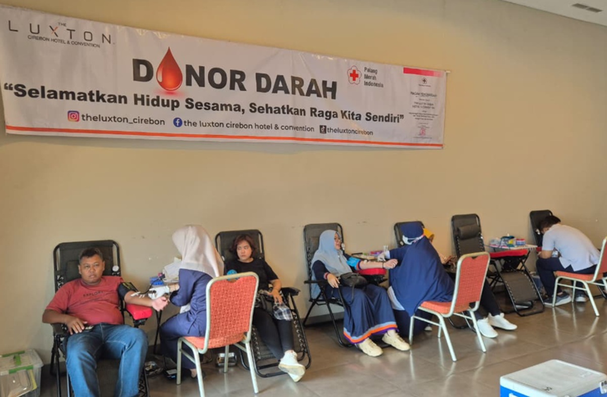 Satu Dekade Luxton Cirebon, Gelar Aksi Donor Darah dan Cek Kesehatan Gratis