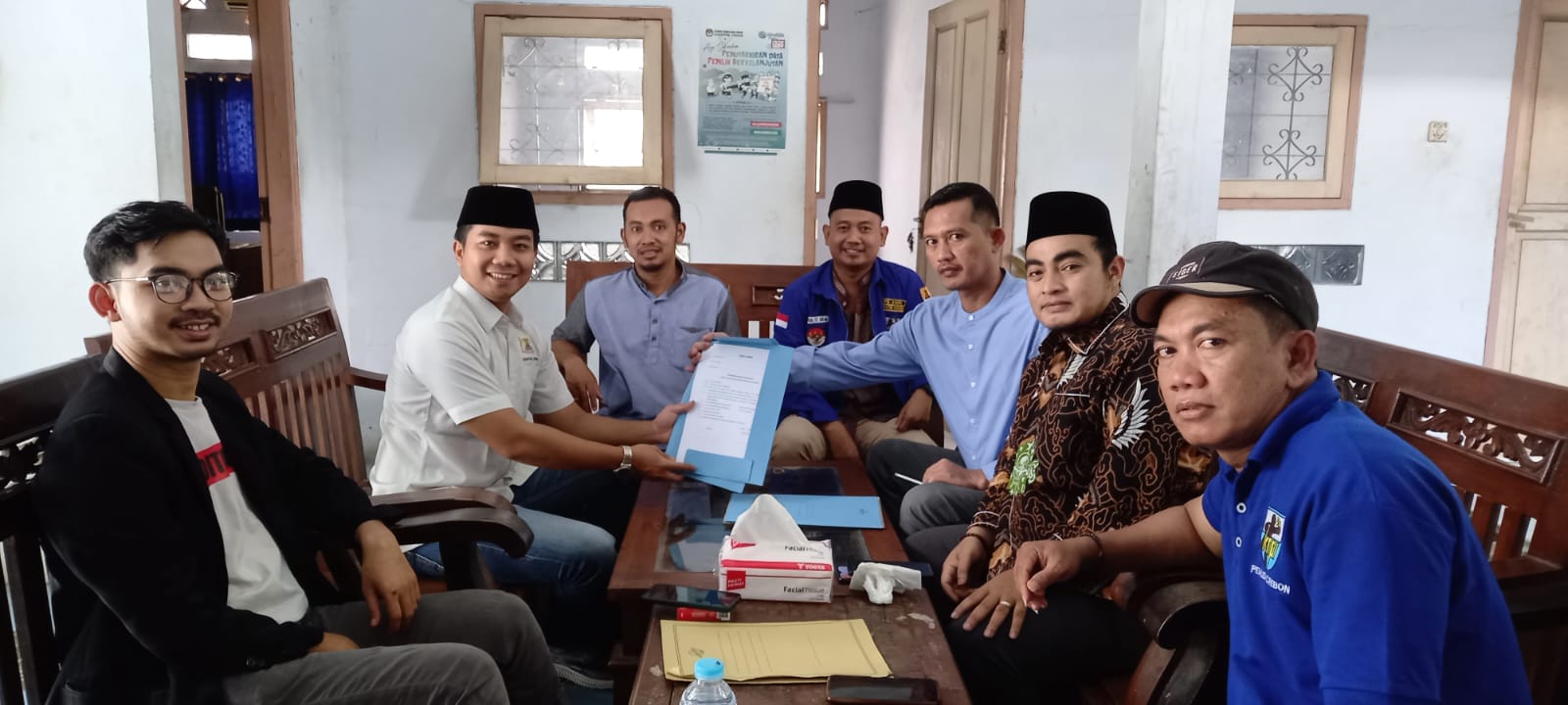 Bertekad Tingkatkan IPP, Whisnu Sentosa Resmi Daftar Calon Ketua KNPI Kabupaten Cirebon 