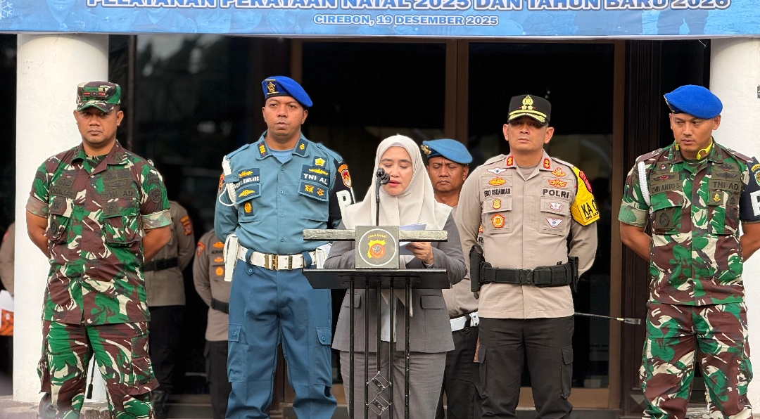Apel Operasi Lilin Lodaya 2025, 146 Ribu Personel Gabungan Disiagakan di Kota Cirebon