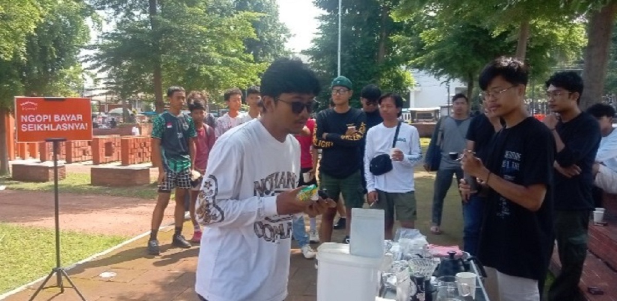 Ngopi Bayar Seikhlasnya di Majalengka, Komunitas Kopi Galang Donasi untuk Korban Banjir