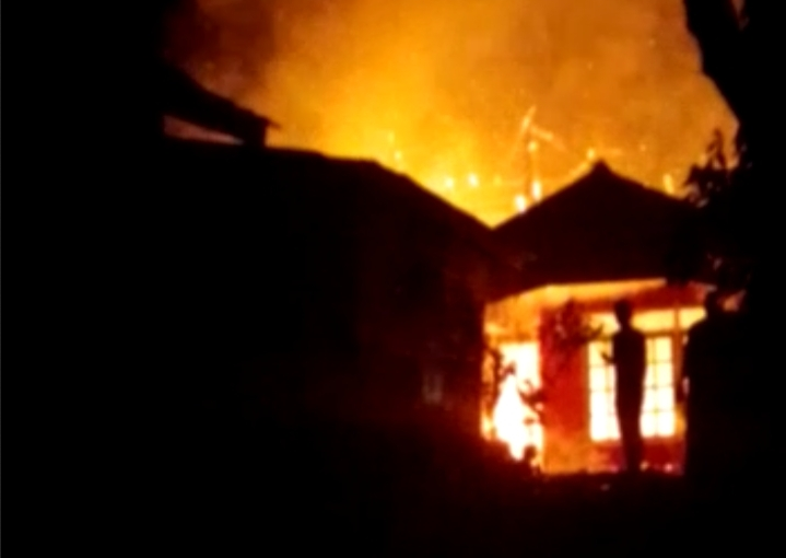 TRAGIS! Kebakaran di Desa Sayana, Kuningan, Pemilik Rumah Meninggal dengan Luka bakar 75 Persen