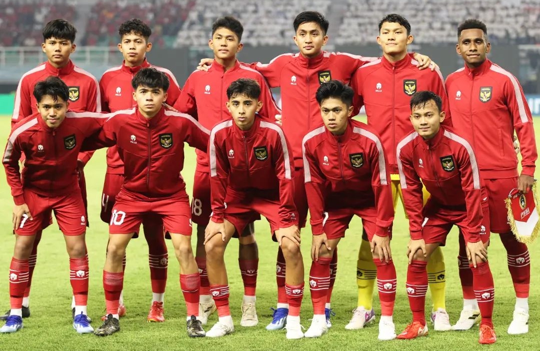 Hasil Babak Pertama Indonesia vs Ekuador, Sama Kuat 1-1