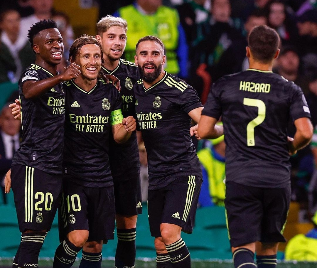 Hasil Liga Champions 2022-2023: Real Madrid Curi Poin Penuh di Markas Glasgow Celtic 