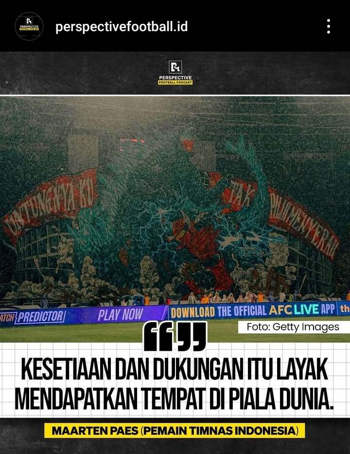 Ajak Wartawan AS Rasakan Atmosfer GBK, Paes: Suporter Indonesia Mirip Boca Juniors dan River Plate!