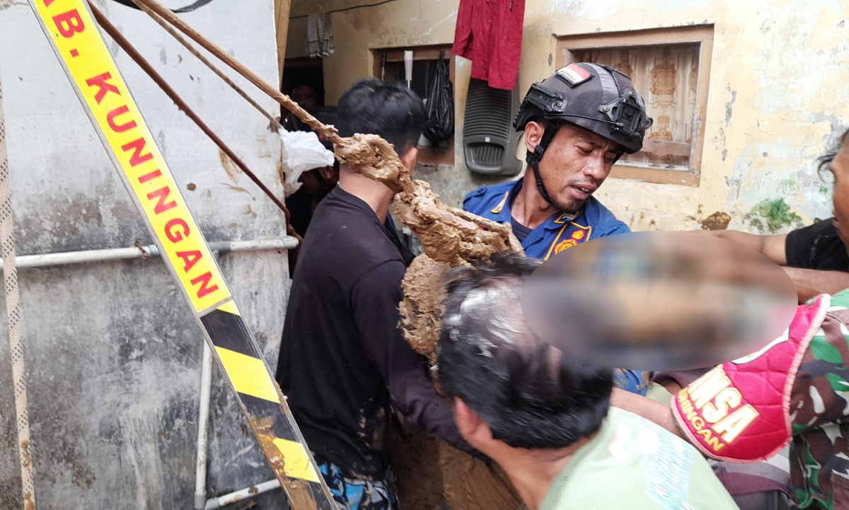 Warga Kuningan Meninggal saat Membuat Septic Tank, Tertimbun Lumpur di Kedalaman 4 Meter Lebih