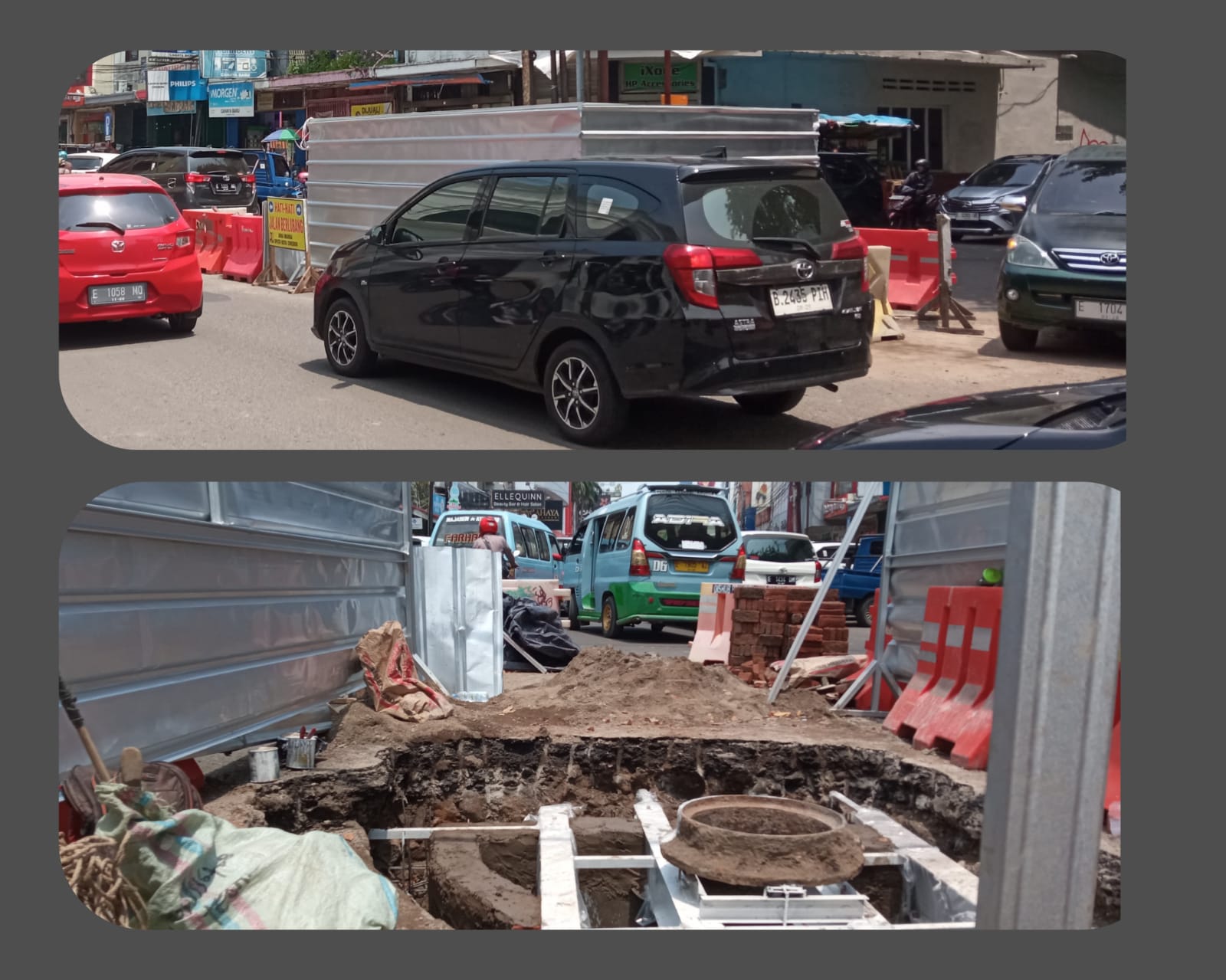 DPUTR Kota Cirebon Perbaiki Jalan Siliwangi yang Amblas