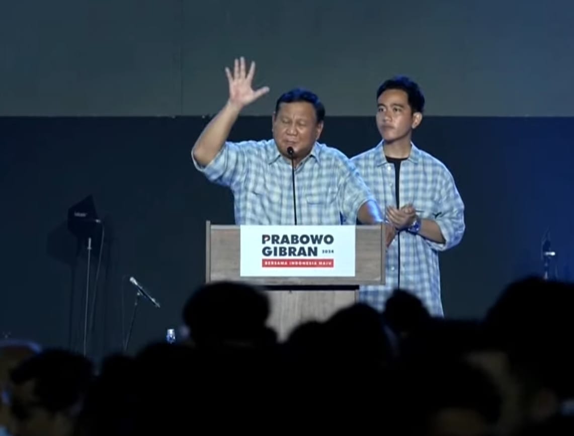 Bertemu Dengan Seluruh Pendukungnya di Istora Senayan, Prabowo-Gibran: Kemenangan Seluruh Rakyat Indonesia