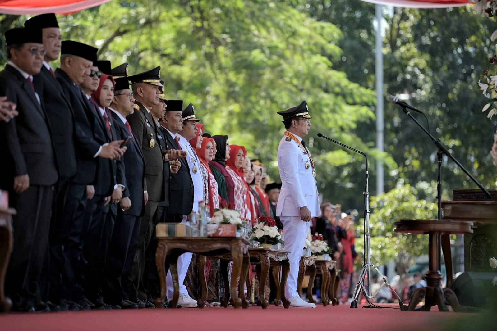 Untuk yang Terakhir, Ridwan Kamil Jadi Inspektur Upacara HUT RI Tingkat Provinsi Jawa Barat