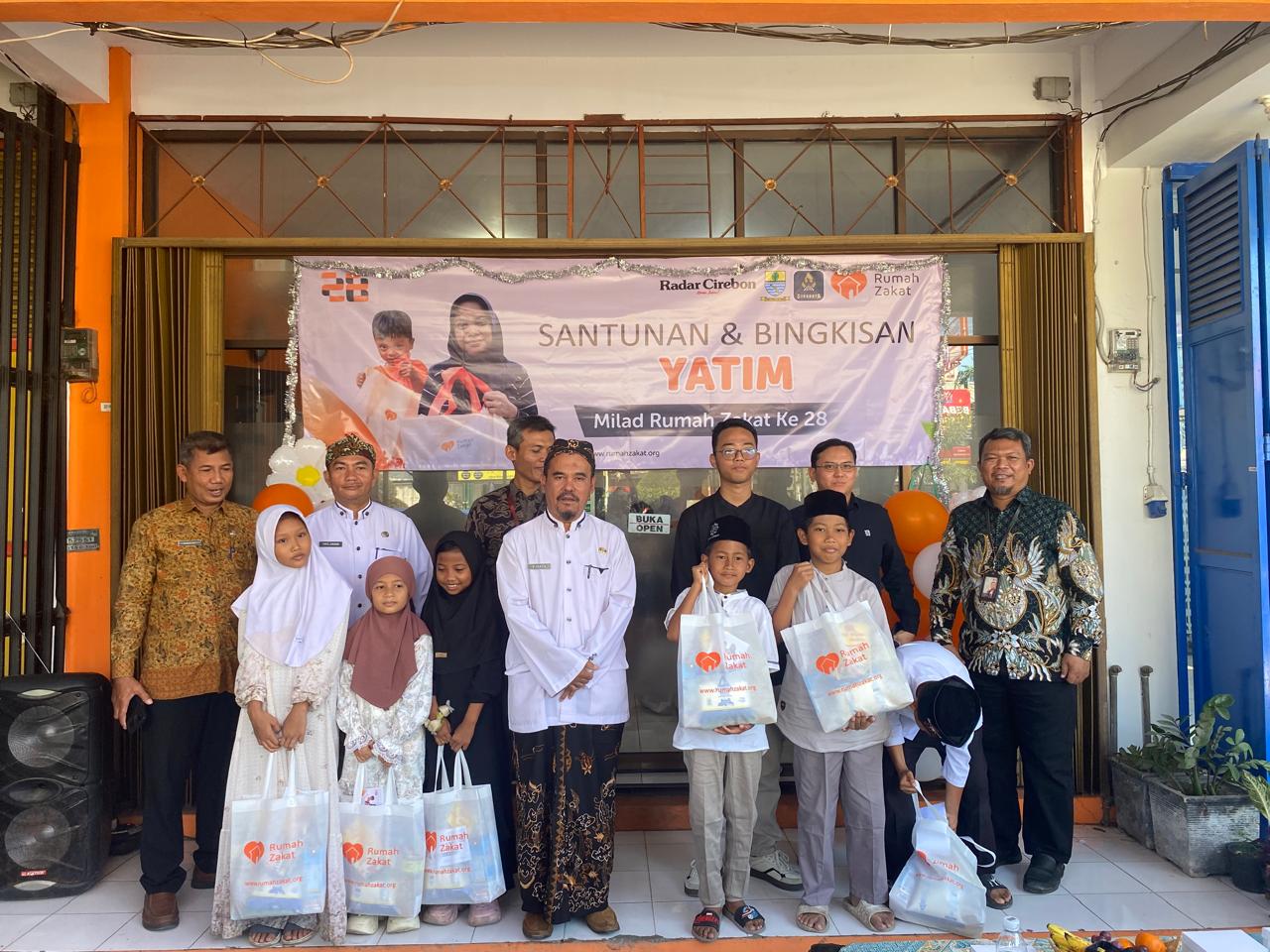 Semarak Milad ke-28 Rumah Zakat: 'Bikin Bahagia, Berlipat Manfaatnya'