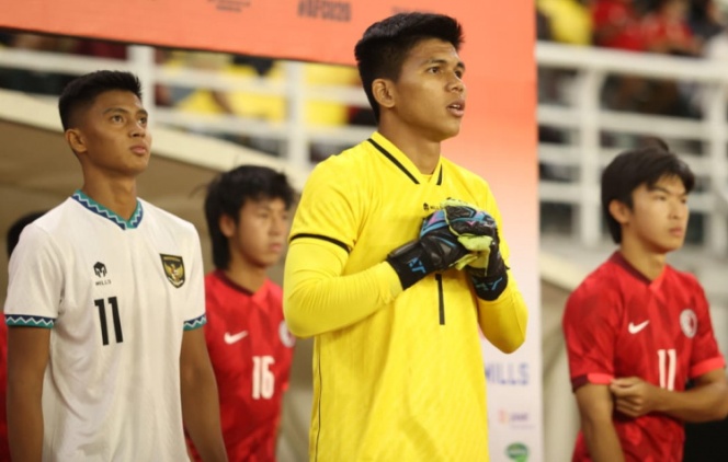 Kiper Timnas Indonesia U-20 Cahya Supriyadi Dipastikan Absen di Laga Pamungkas Grup F Kualifikasi AFC Cup 