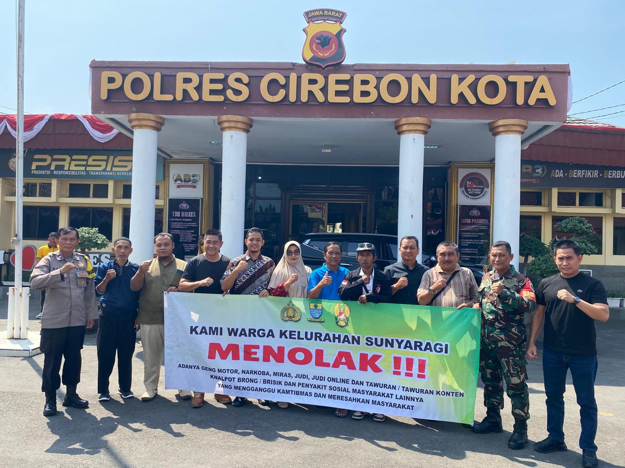 Kelurahan Sunyaragi Tolak Peredaran Narkoba Hingga Berandalan Bermotor