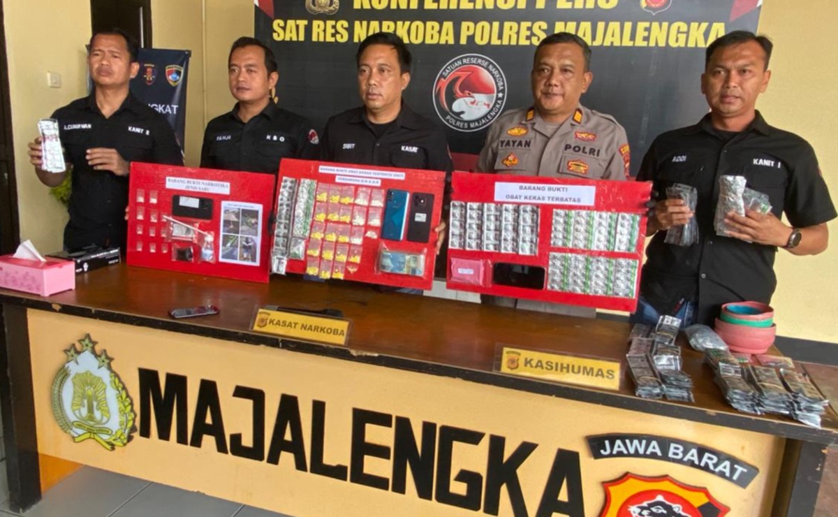 Pengedar Narkoba di Majalengka Gunakan Modus Adu Banteng, Pelajar Jadi Target