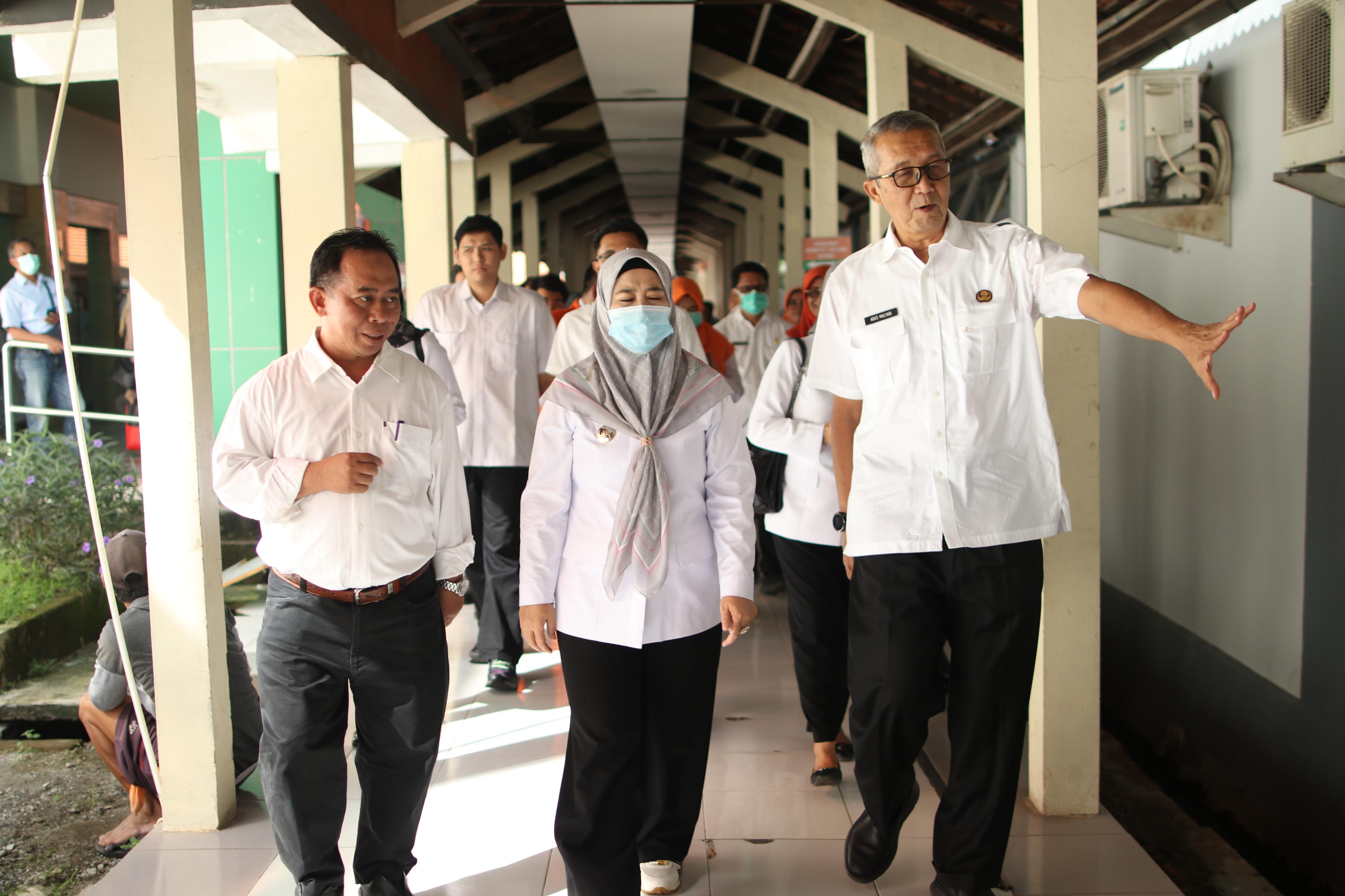 Sidak Pasca Libur Lebaran, Wakil Wali Kota Tegakkan Disiplin ASN dan Pelayanan Publik