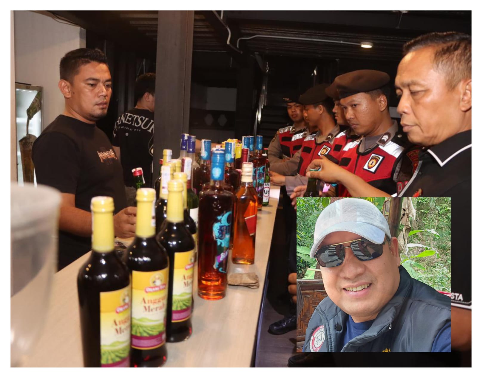 KPCT Angkat Topi! Razia Polresta Cirebon Bongkar Gudang Miras di Cirebon Timur