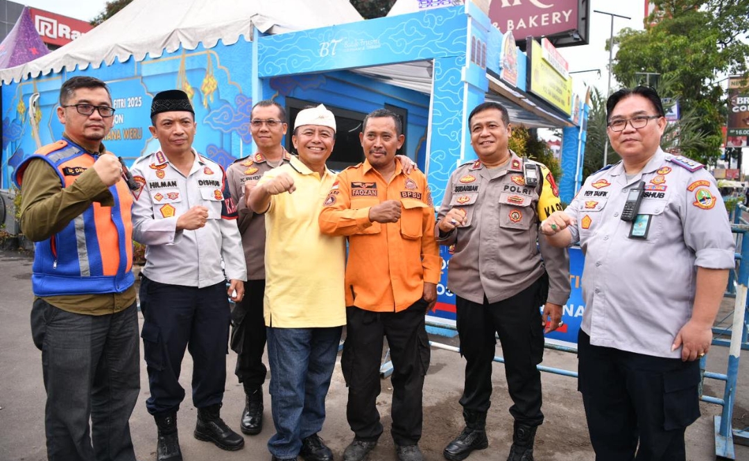 Sekda Herman Pantau Rest Area Dishub Jabar di Cirebon: Alhamdulillah Lancar