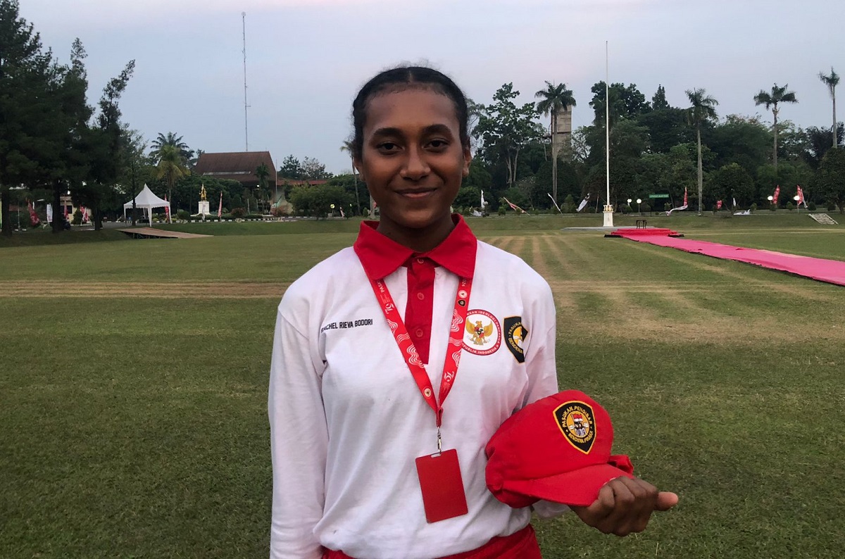 Kisah Rachel Rieva Bodori Calon Paskibraka 2024 dari Papua Barat Daya: Tuhan Yesus Memilih Saya