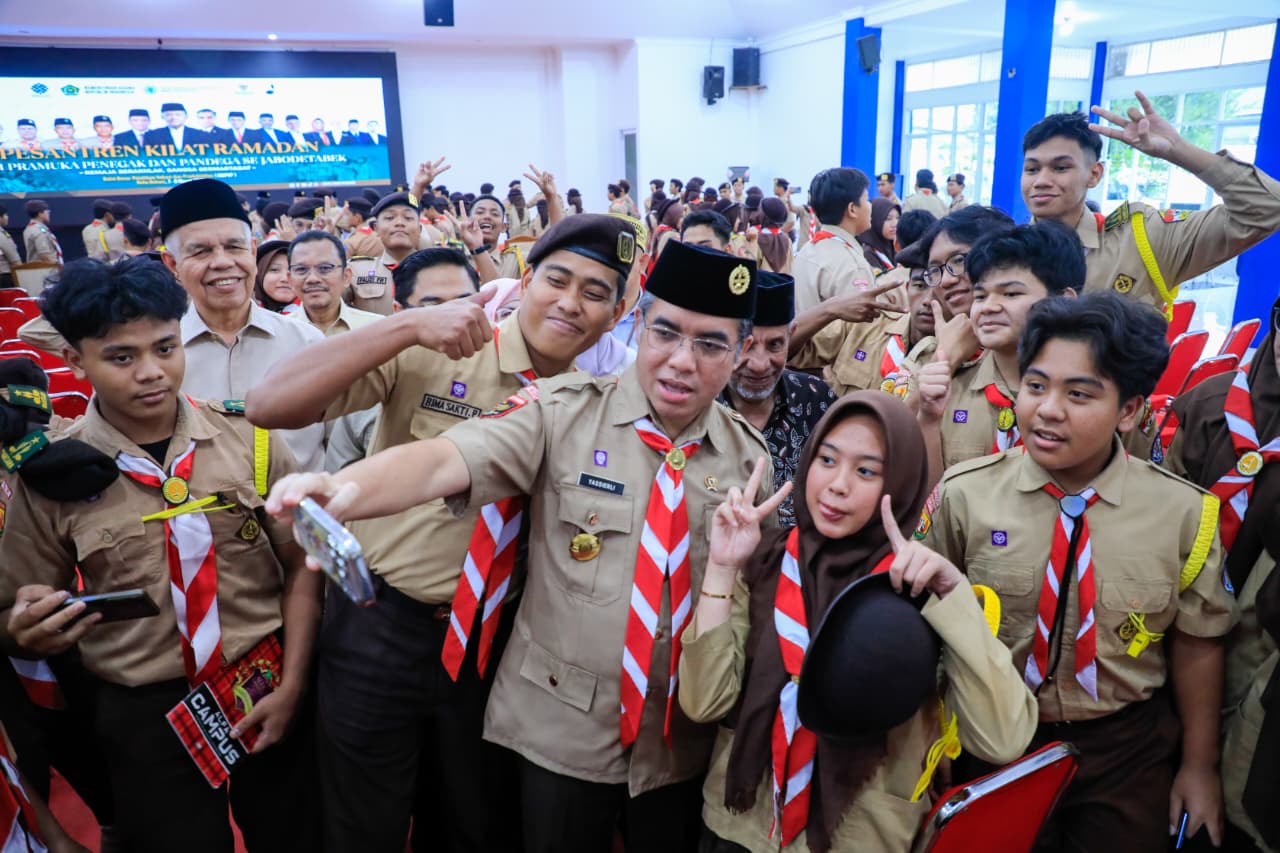 Sanlat yang Beda: Menaker Bekali Pramuka agar Siap Kerja di Era AI