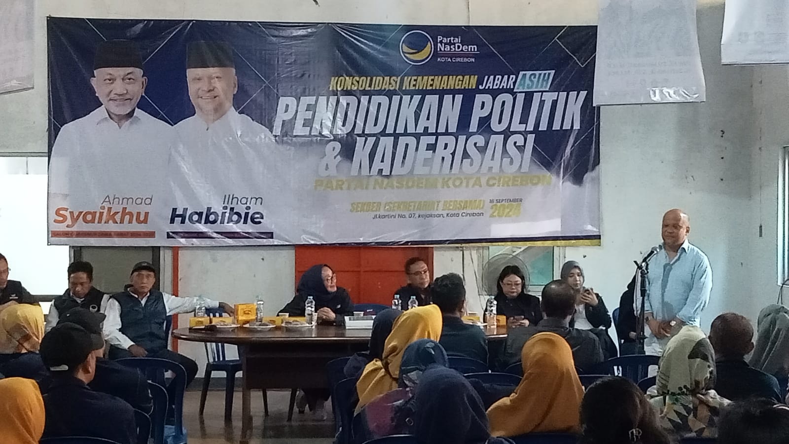 Menangkan Pasangan Asih dan Beres di Pilkada 2024, DPD NasDem Kota Cirebon Gelar Konsolidasi