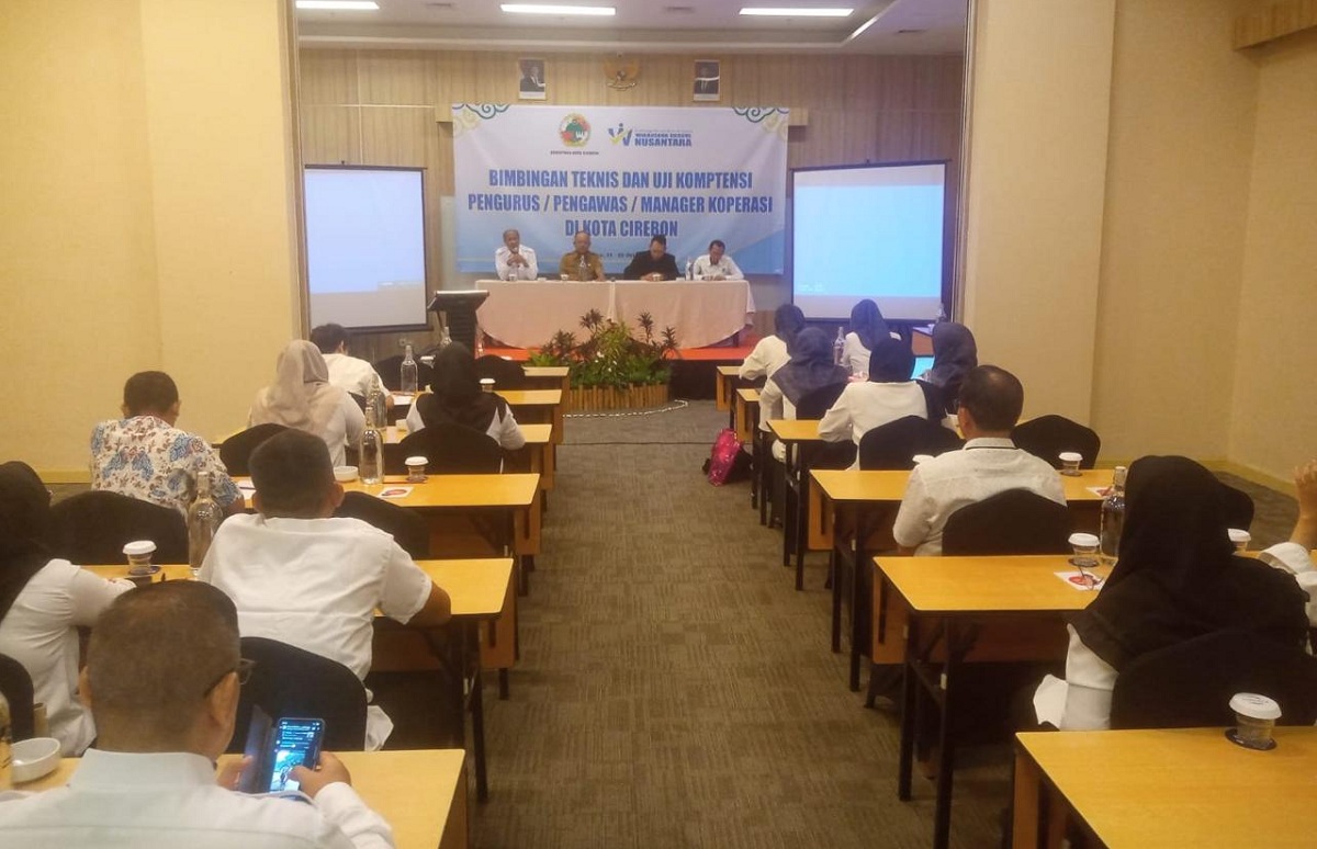 Dekopinda Gelar Bimtek dan Ukom Pengurus Koperasi di Kota Cirebon