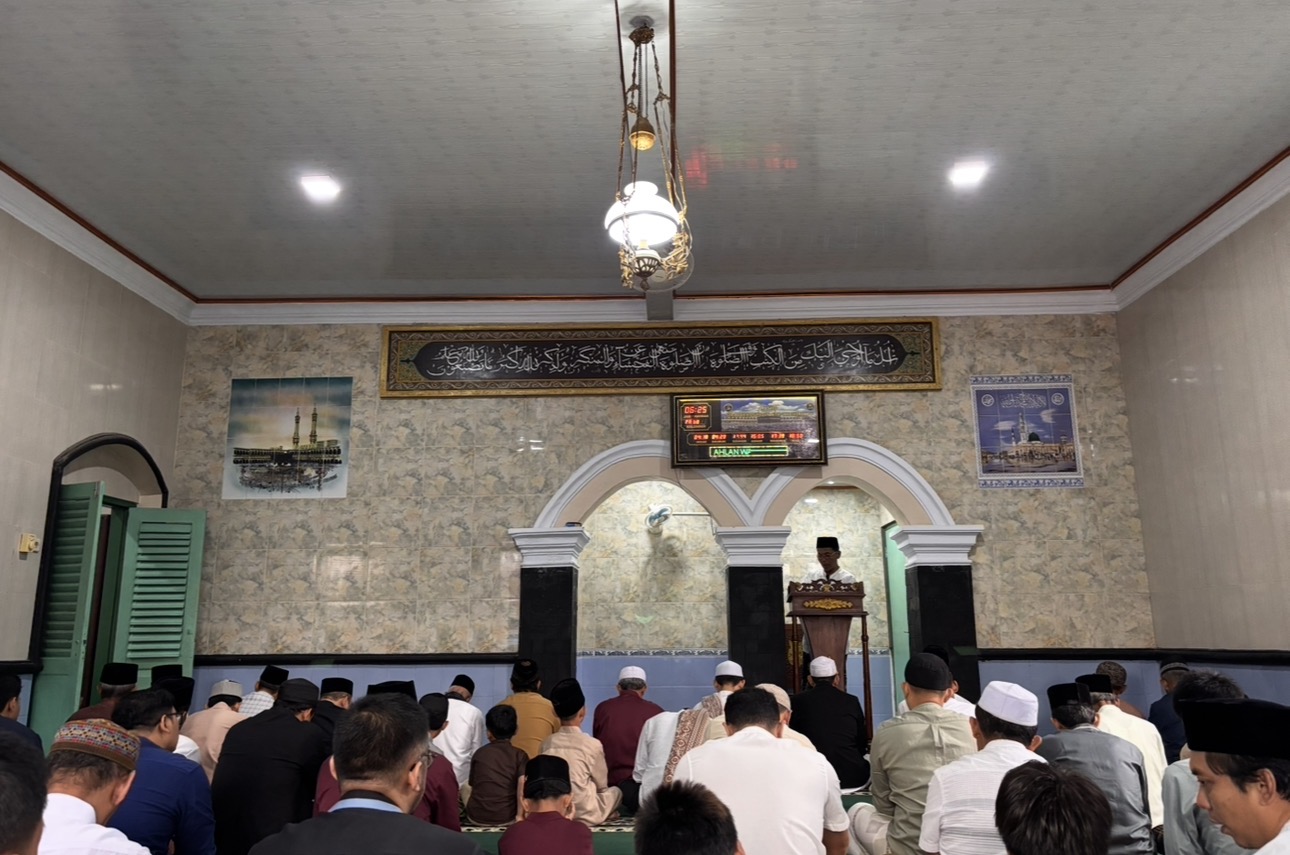 Salat Idul Adha di Masjid Sirojurrosyidin Ath Thohiriyah, Khatib Berpesan Soal Kesabaran dan Tawaqal