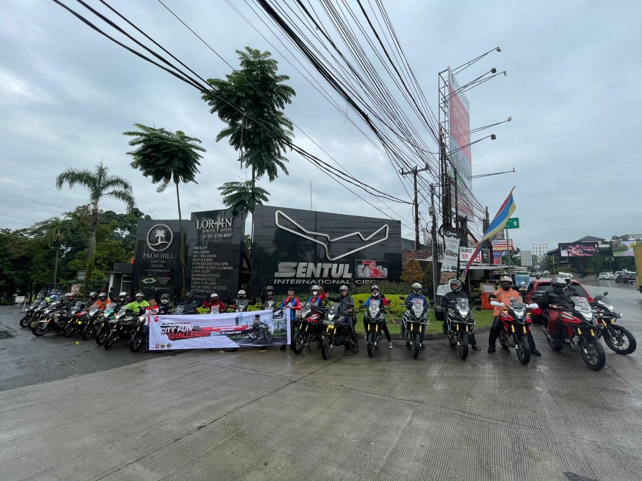 Serunya Bikers CB150X Rasakan Pengalaman Baru di Acara CB150X Fun Challenge