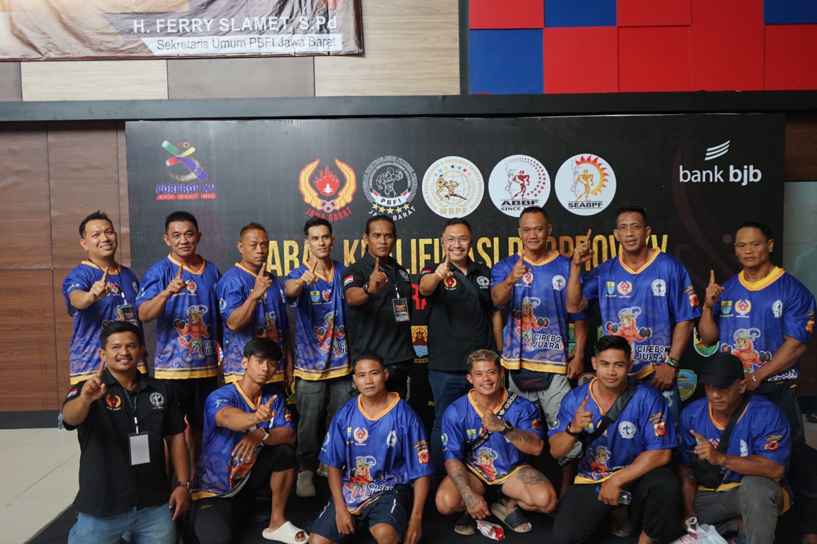 Cetak Sejarah Baru! 7 Binaragawan Kota Cirebon Tembus Porprov Jabar 2026