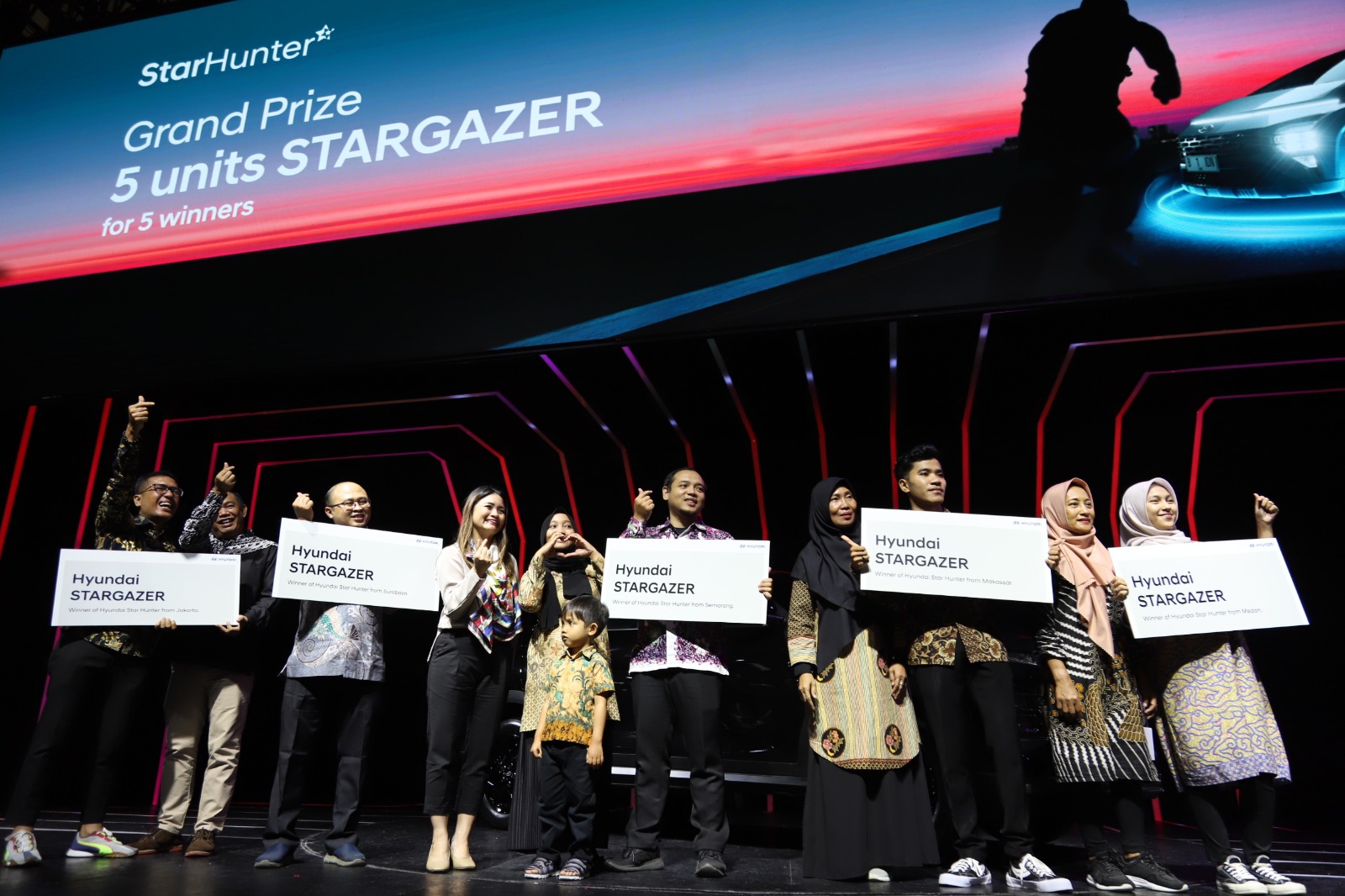 Inilah 5 Pemenang Program Hyundai StarHunter, Berhak Bawa Pulang STARGAZER 