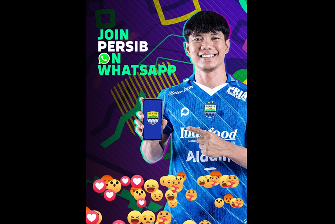 WOW, Persib Ada WhatsApp Channel, Bobotoh Bisa Makin Dekat dan Dapat Info Lengkap 