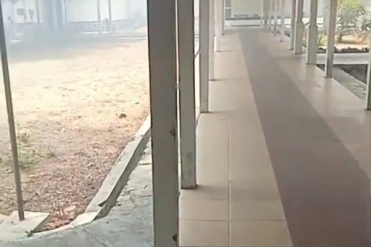 Lahan di RS Sidawangi Terbakar, Pasien Ruang Dahlia dan Cempaka Dievakuasi