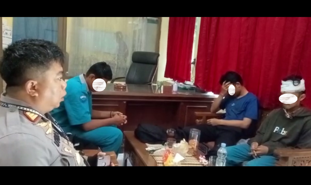 Tawuran di Panembahan Cirebon, 1 Siswa Kepala Bocor, 1 Mimisan, Ada 4 Ditahan di Polsek Plered