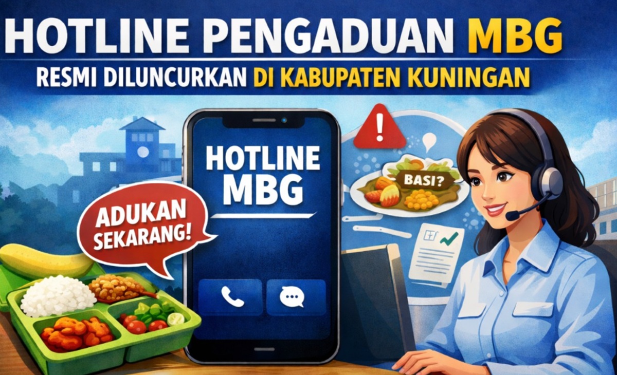 Pemkab Kuningan Aktifkan Hotline Pengaduan MBG, Warga Bisa Laporkan Makanan Basi hingga Distribusi Bermasalah