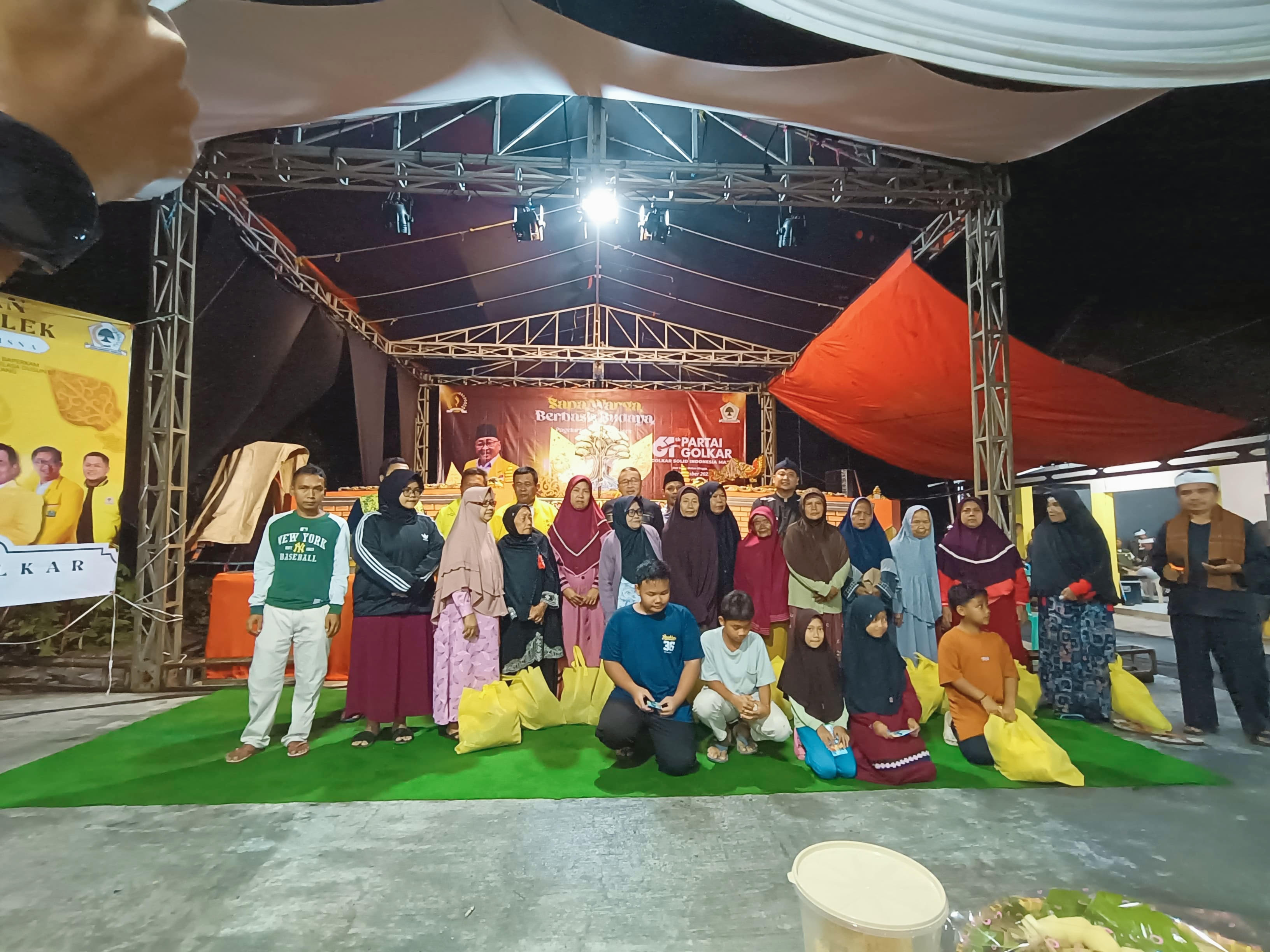 Golkar Rayakan HUT ke-61 di Majalengka, Budaya Sunda dan Kepedulian Sosial Dikedepankan