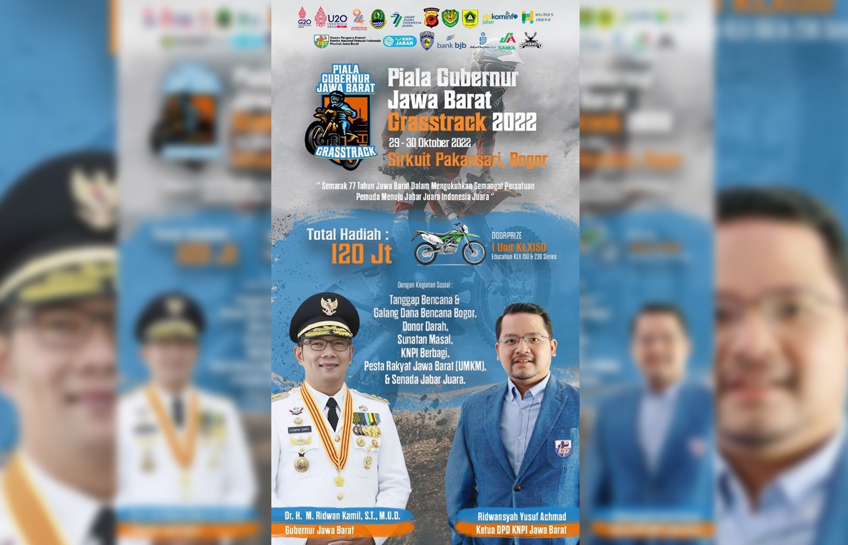 Piala Gubernur Jawa Barat Grass Track 2022, Total Hadiah Rp 120 Juta