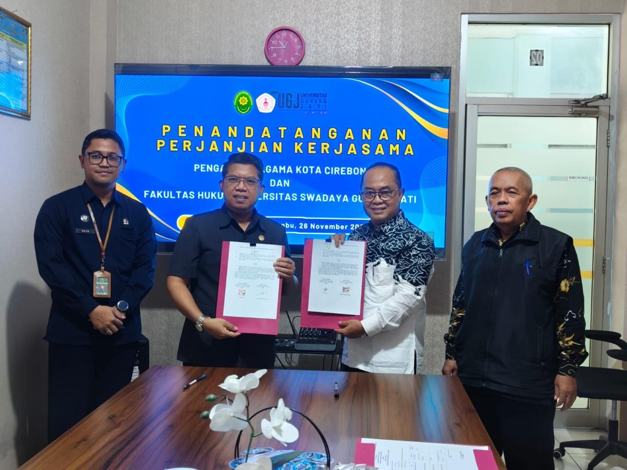 FH UGJ Teken MoU dengan PA Kota Cirebon, Mahasiswa Hukum Kita Bisa Praktik di Pengadilan